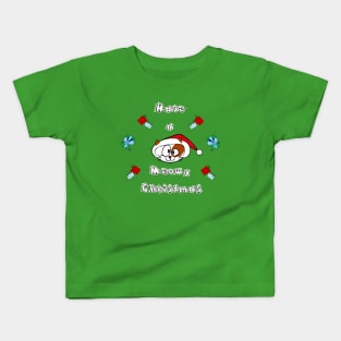 Meowy Christmas! Kids T-Shirt